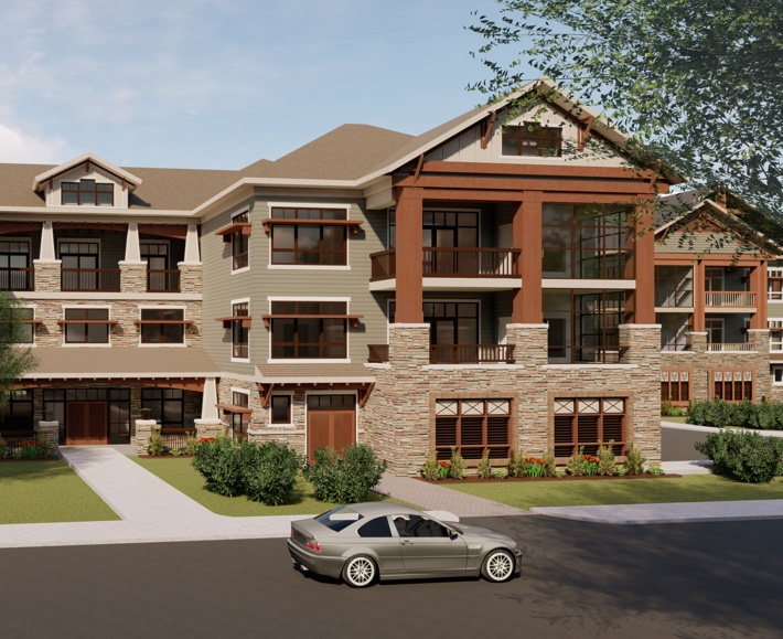 A Rendering of Birchtree at Carolina Meadows